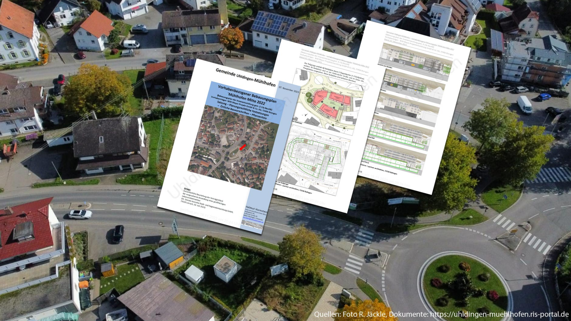 Bebauungsplan Mühlhofen Mitte verabschiedet - neues Bewirtungschaftungssystem für den Parkplatz Unteruhldingen
