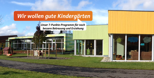 Kindergarten Max und Moritz in Oberuhldingen: einer von vier Kindergärten in unserer Gemeinde